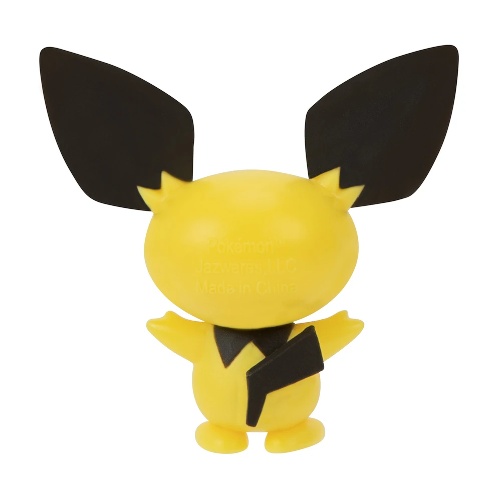 Pokémon - Pack évolution Pichu, Pikachu & Raichu - Figurine Pichu 5cm + Figurine Pikachu 8cm + Figurine Raichu 10cm – Image 7