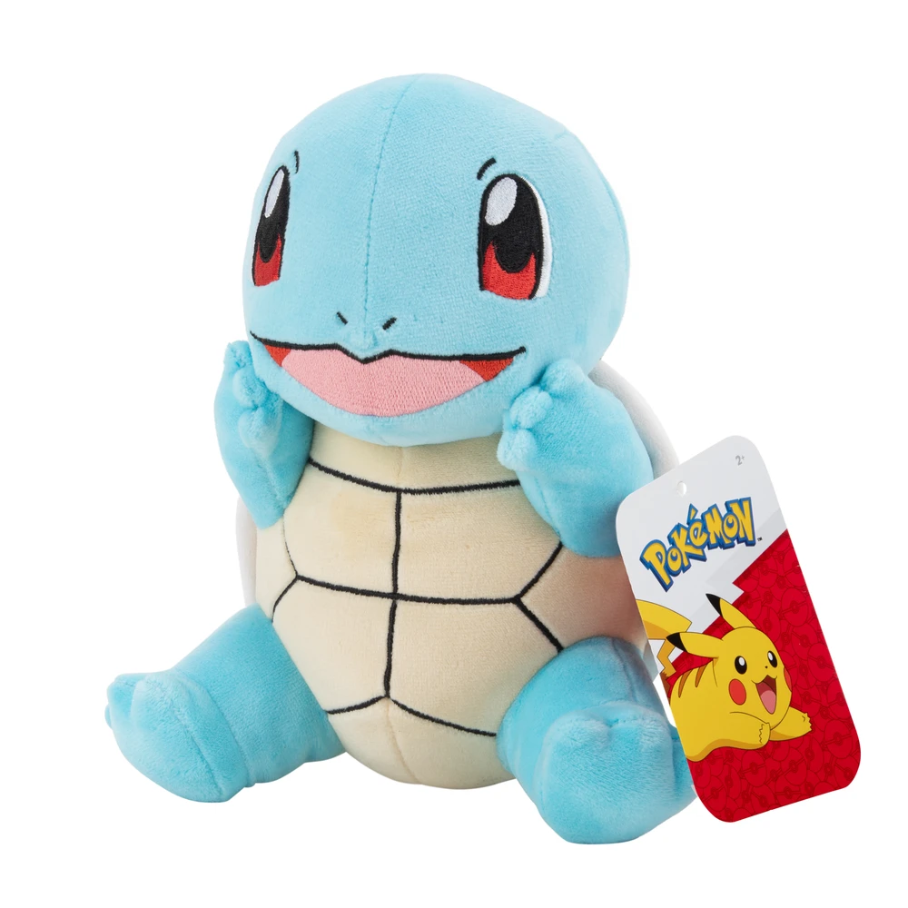 Pokémon - Peluche Carapuce (Squirtle) - Peluche 20 cm toute douce