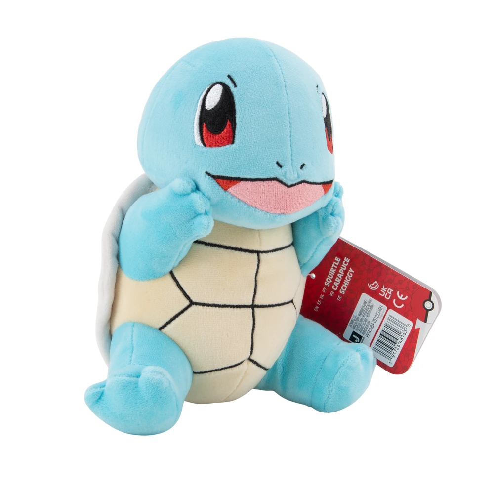 Pokémon - Peluche Carapuce (Squirtle) - Peluche 20 cm toute douce – Image 2