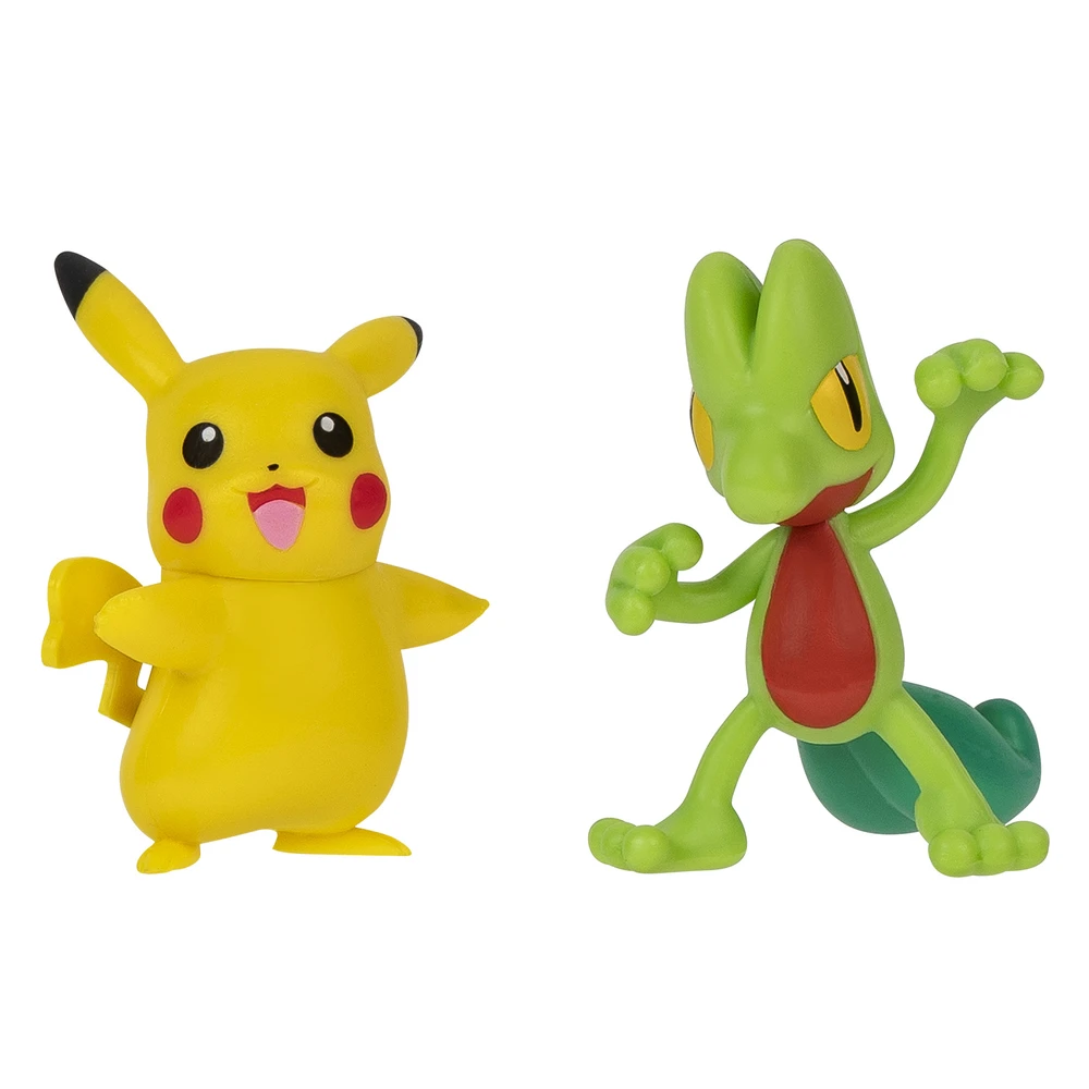 Pokémon - Poké Ball attaque surprise Pikachu vs Arcko - Jeu combat - 2 Poké Balls avec leur Pokémon et 6 disques d'attaques – Image 3