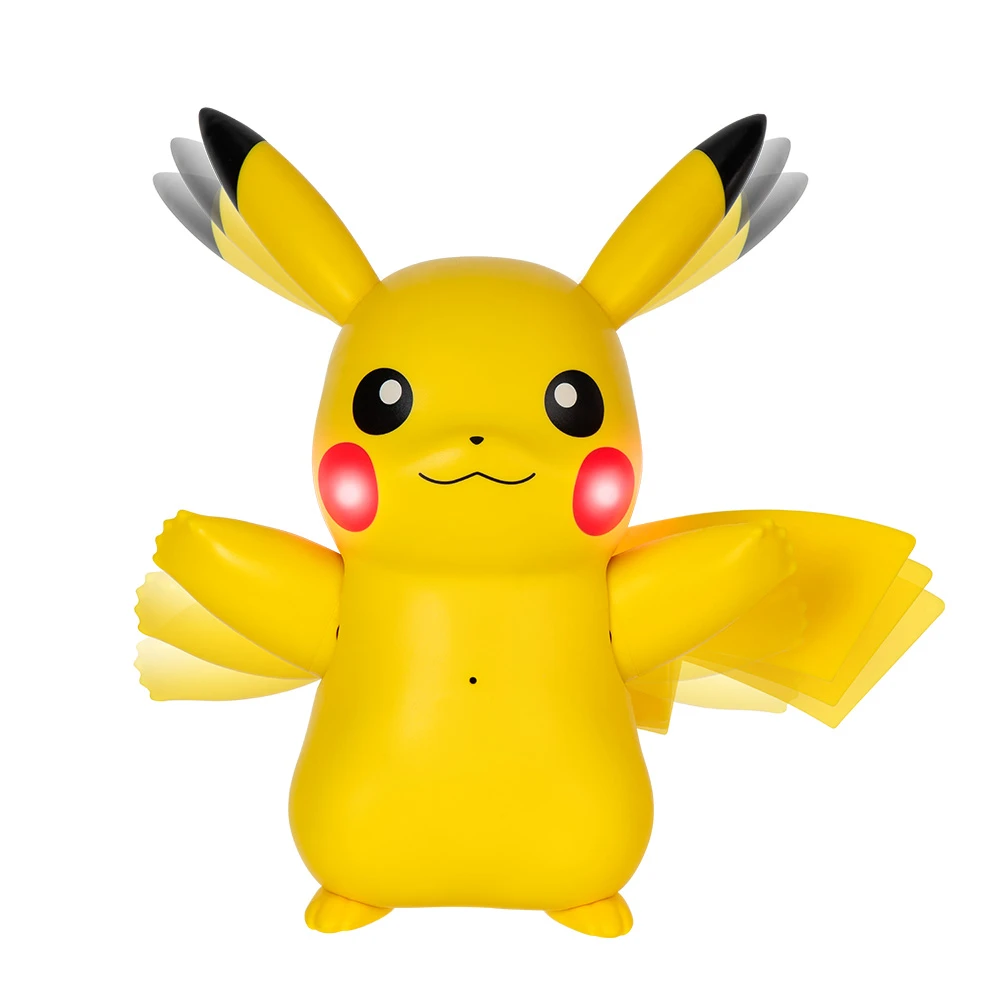 Bandai – Pokémon – Pikachu Deluxe interactif et ses accessoires – Jouet Pokémon avec Lumières Sons et Mouvements – Image 4