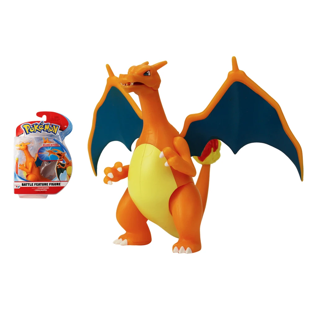 Pokémon - Figurine à fonction 12 cm - Dracaufeu (Charizard)