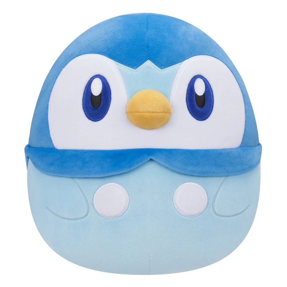 Pokémon - Peluche Squishmallows 50 cm - Tiplouf (Piplup)