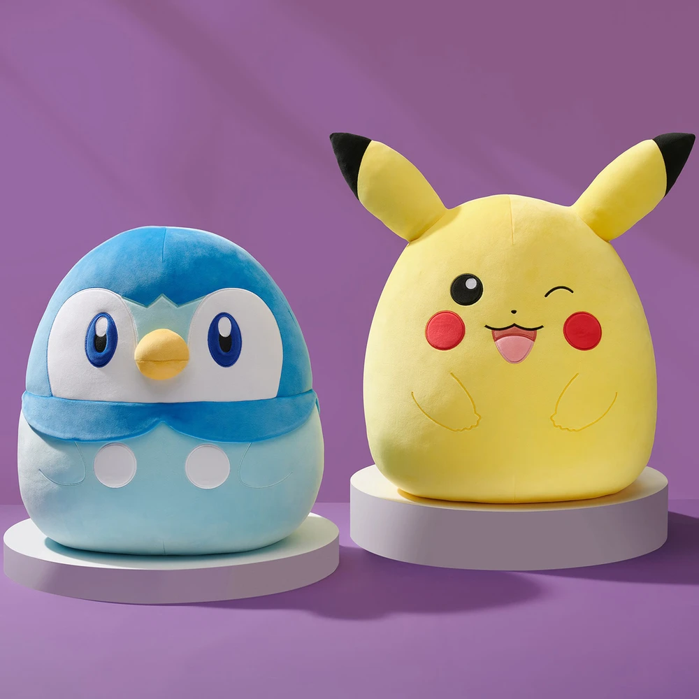 Pokémon - Peluche Squishmallows 50 cm - Tiplouf (Piplup) – Image 5