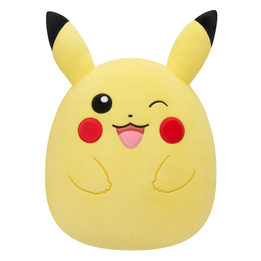 Pokémon - Peluche Squishmallows 50 cm - Pikachu