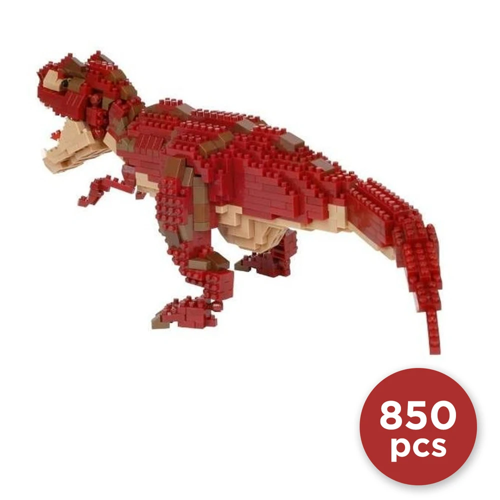 Nanoblock - Figurine Dinosaure - Tyrannosaurus Rex Deluxe - Figurine en Briques 850 pcs – Image 2