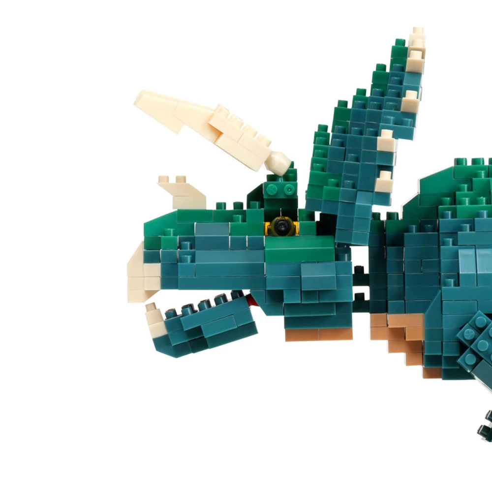 Nanoblock - Figurine Dinosaure - Triceratops Deluxe - Figurine en Briques 930 pcs – Image 5