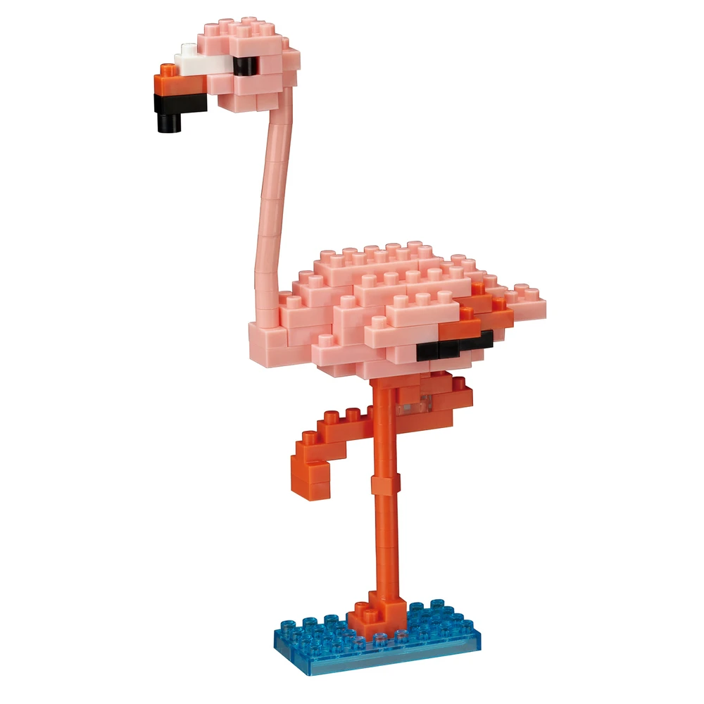 Nanoblock - Flamant Rose - Mini figurine en briques – Image 2