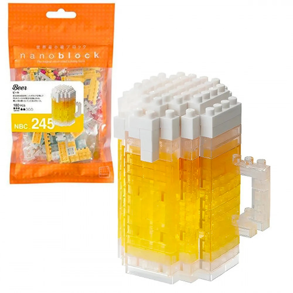 Nanoblock - Bière - Mini figurine en briques