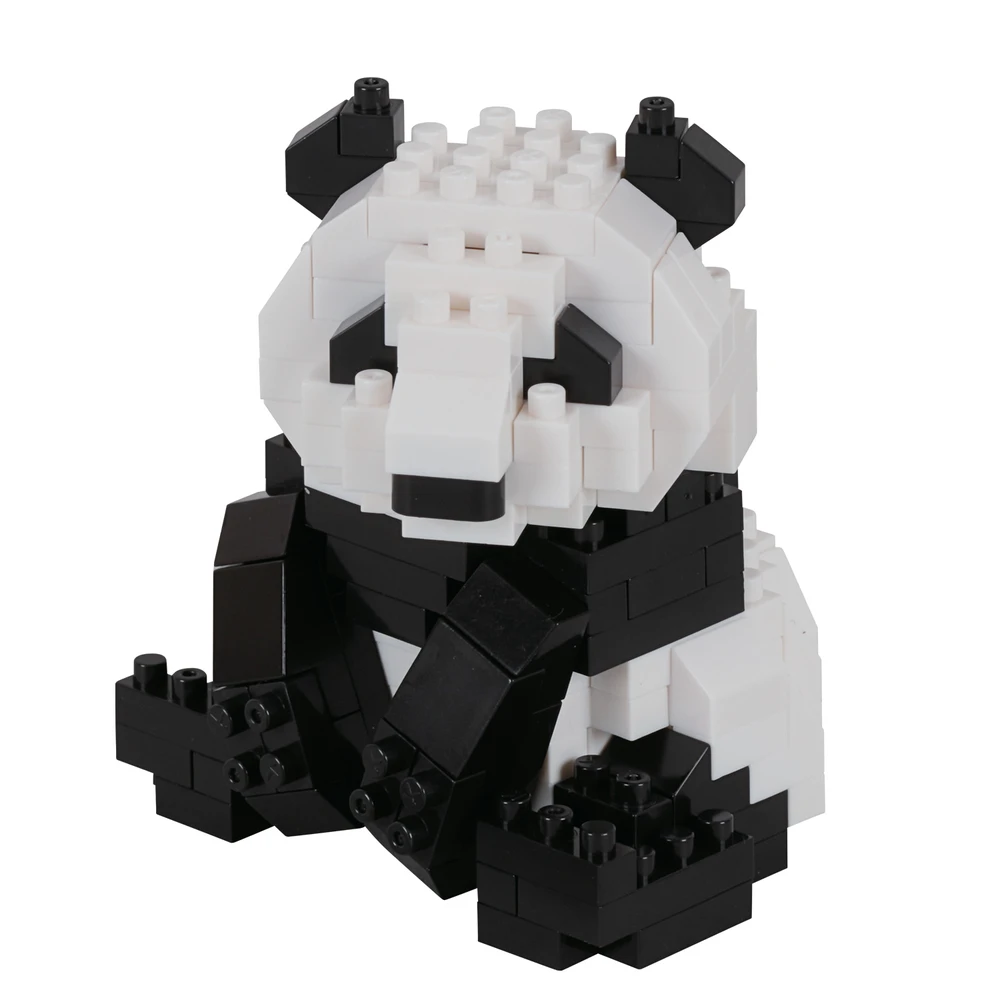 Nanoblock - Panda géant - Mini figurine en briques – Image 2