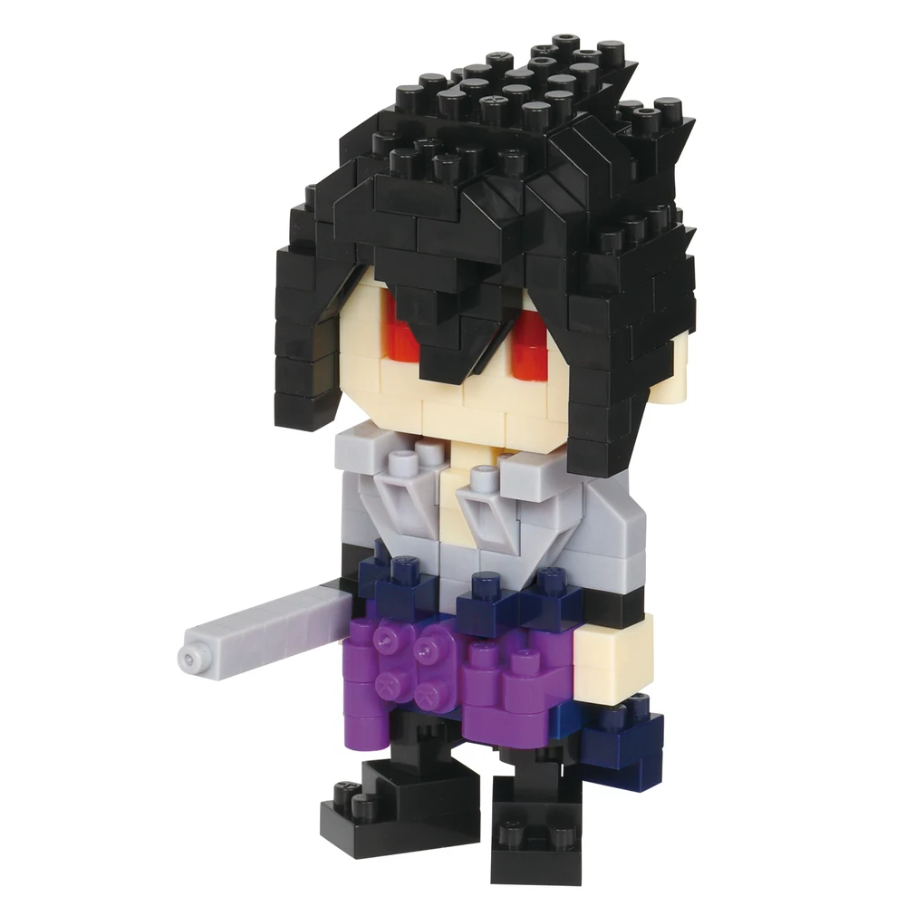 Nanoblock - Sasuke Uchiwa - Naruto Shippuden - Mini figurine en briques