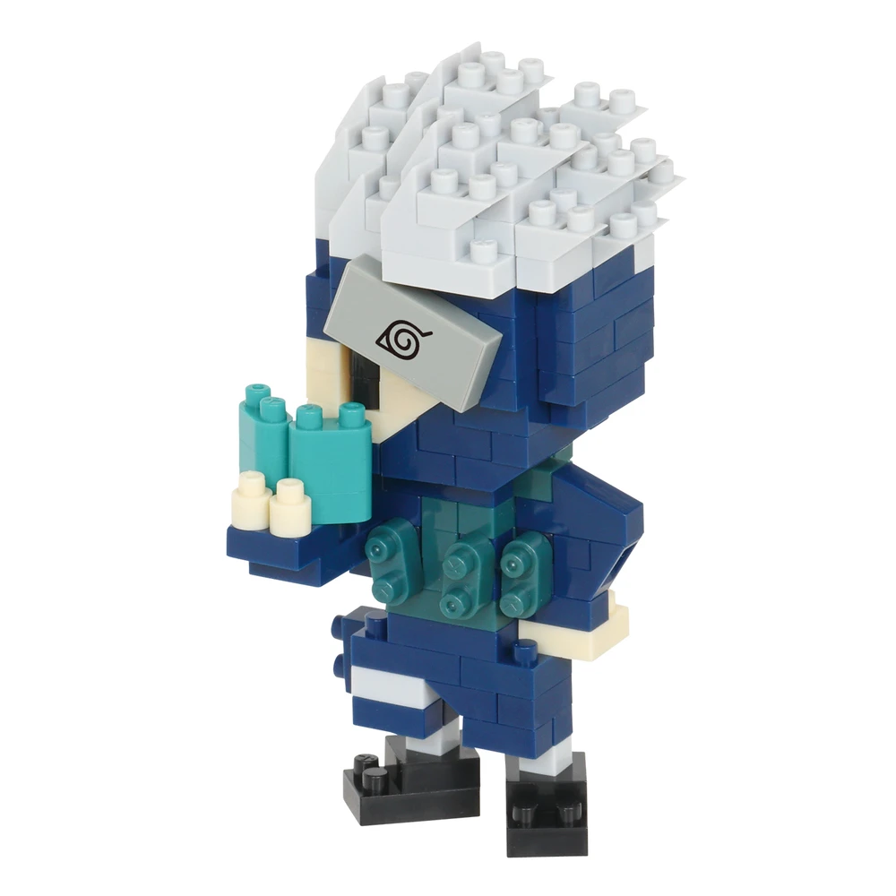 Nanoblock - Kakashi Hatake - Naruto Shippuden - Mini figurine en briques