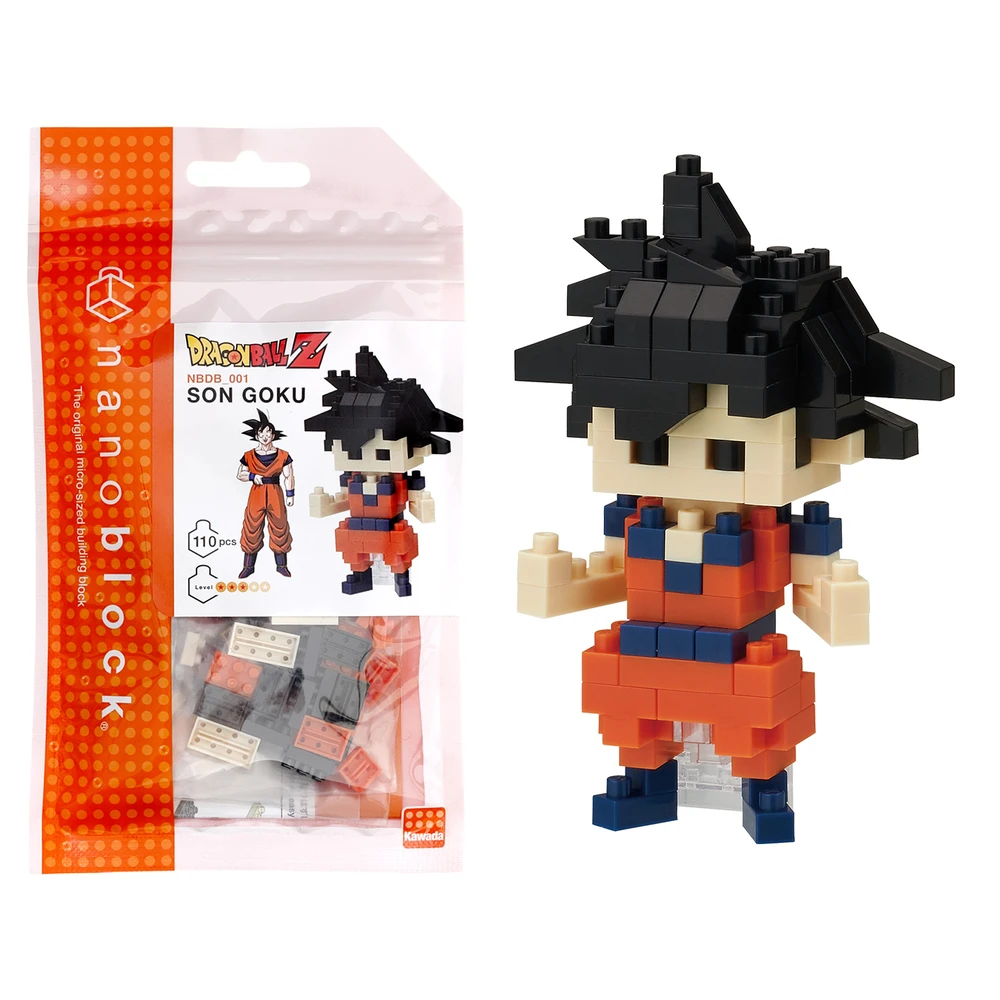 Nanoblock - Son Goku - Dragon Ball Z - Mini figurine en briques