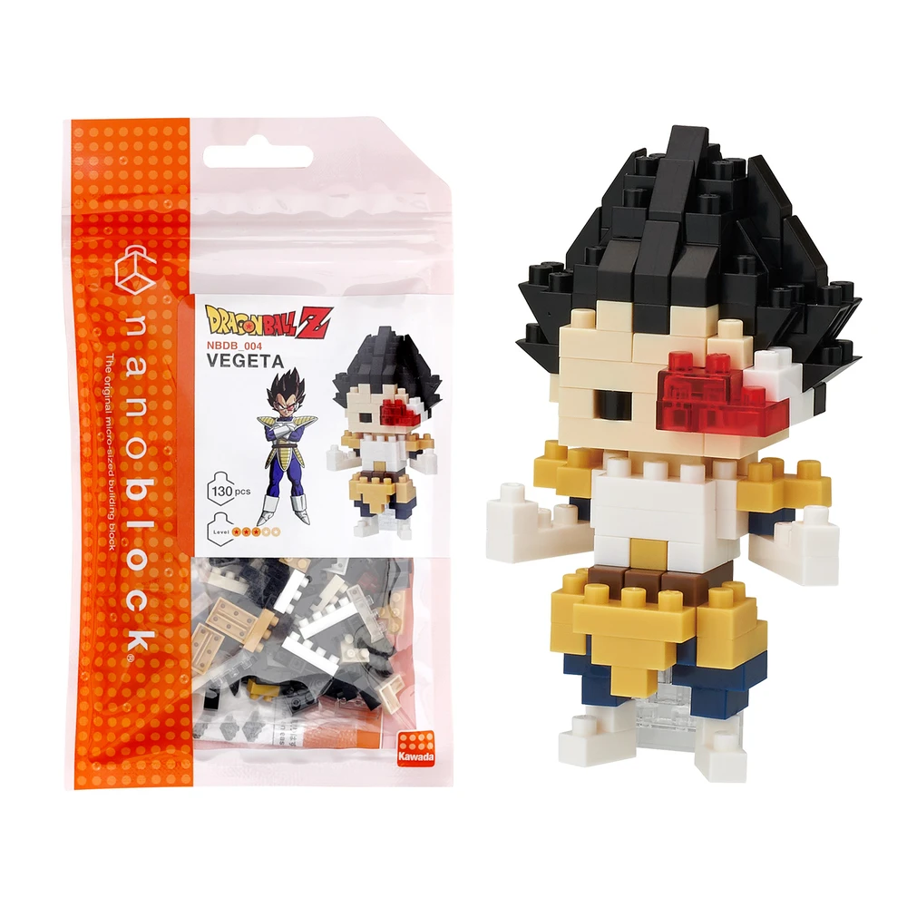 Nanoblock - Vegeta - Dragon Ball Z - Mini figurine en briques