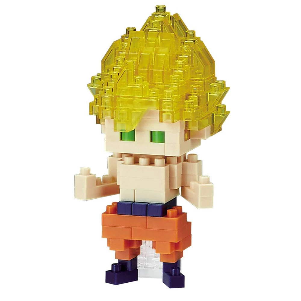Nanoblock - Son Goku Super Saiyan - Dragon Ball Z - Mini figurine en briques – Image 2