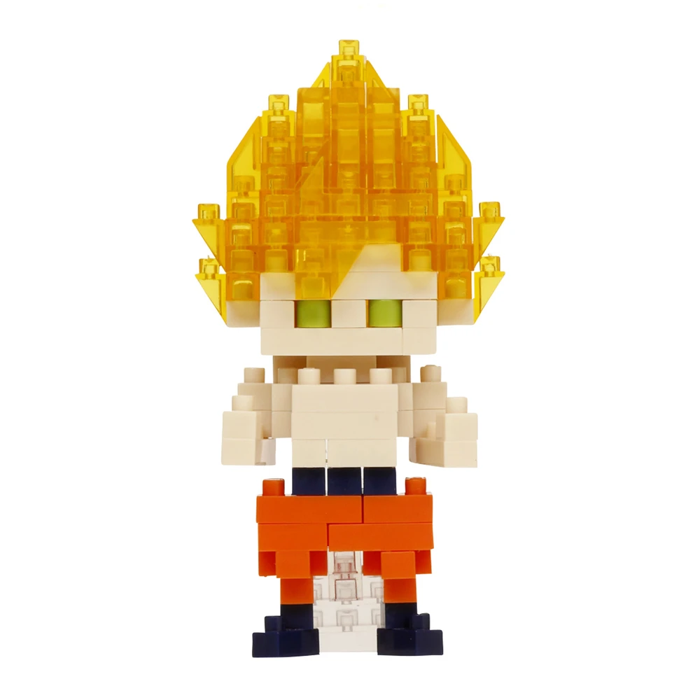 Nanoblock - Son Goku Super Saiyan - Dragon Ball Z - Mini figurine en briques – Image 3