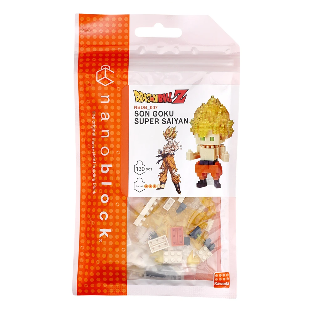 Nanoblock - Son Goku Super Saiyan - Dragon Ball Z - Mini figurine en briques – Image 6