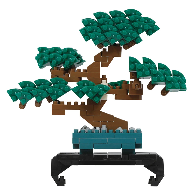 Nanoblock - Bonsai - Mini figurine en briques - Jeu de construction Bonsai 280 pcs – Image 2