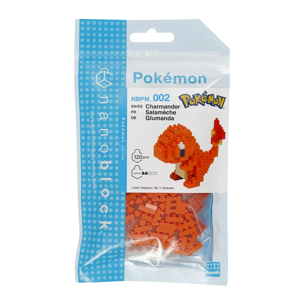 Nanoblock - Salamèche - Pokémon - Mini figurine en briques – Image 6