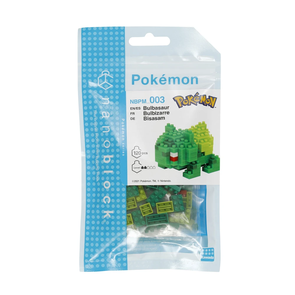 Nanoblock - Bulbizarre - Pokémon - Mini figurine en briques – Image 6