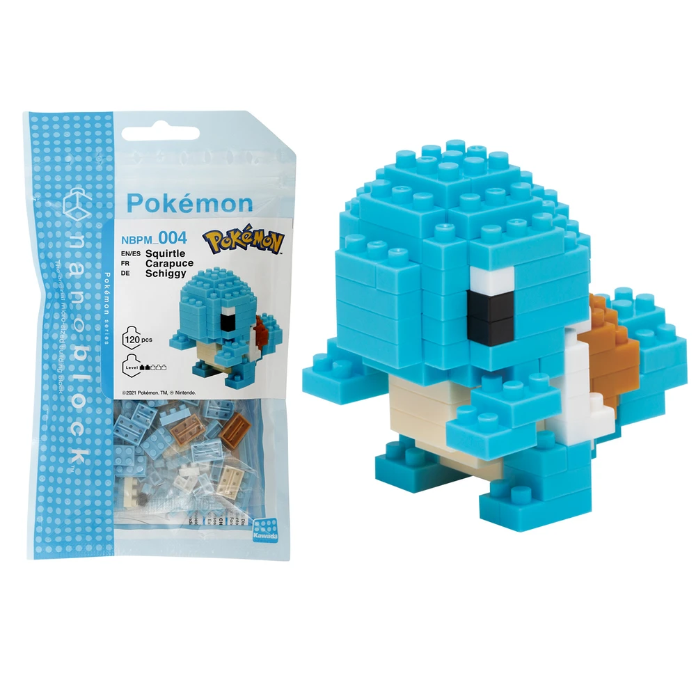 Nanoblock - Carapuce - Pokémon - Mini figurine en briques