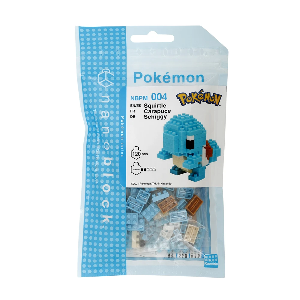 Nanoblock - Carapuce - Pokémon - Mini figurine en briques – Image 6