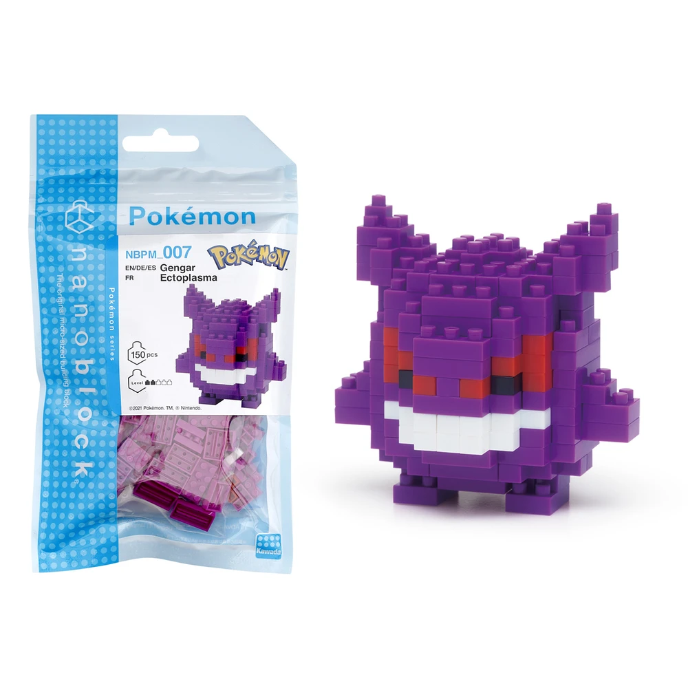 Nanoblock - Ectoplasma - Pokémon - Mini figurine en briques