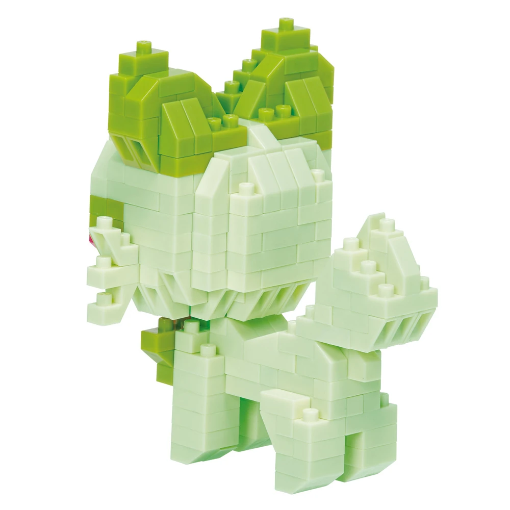 Nanoblock - Poussacha (Sprigatito) - Pokémon - Mini figurine en briques Pokemon – Image 2