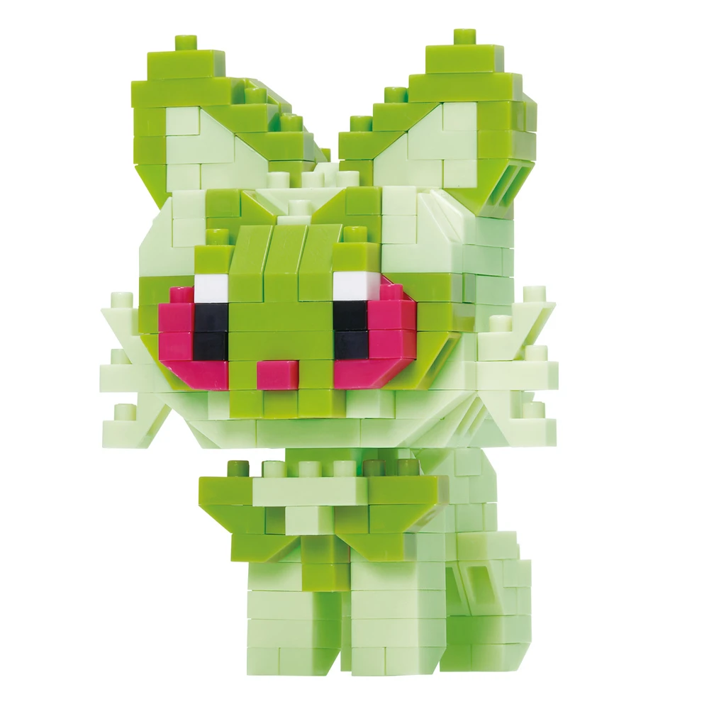 Nanoblock - Poussacha (Sprigatito) - Pokémon - Mini figurine en briques Pokemon – Image 3