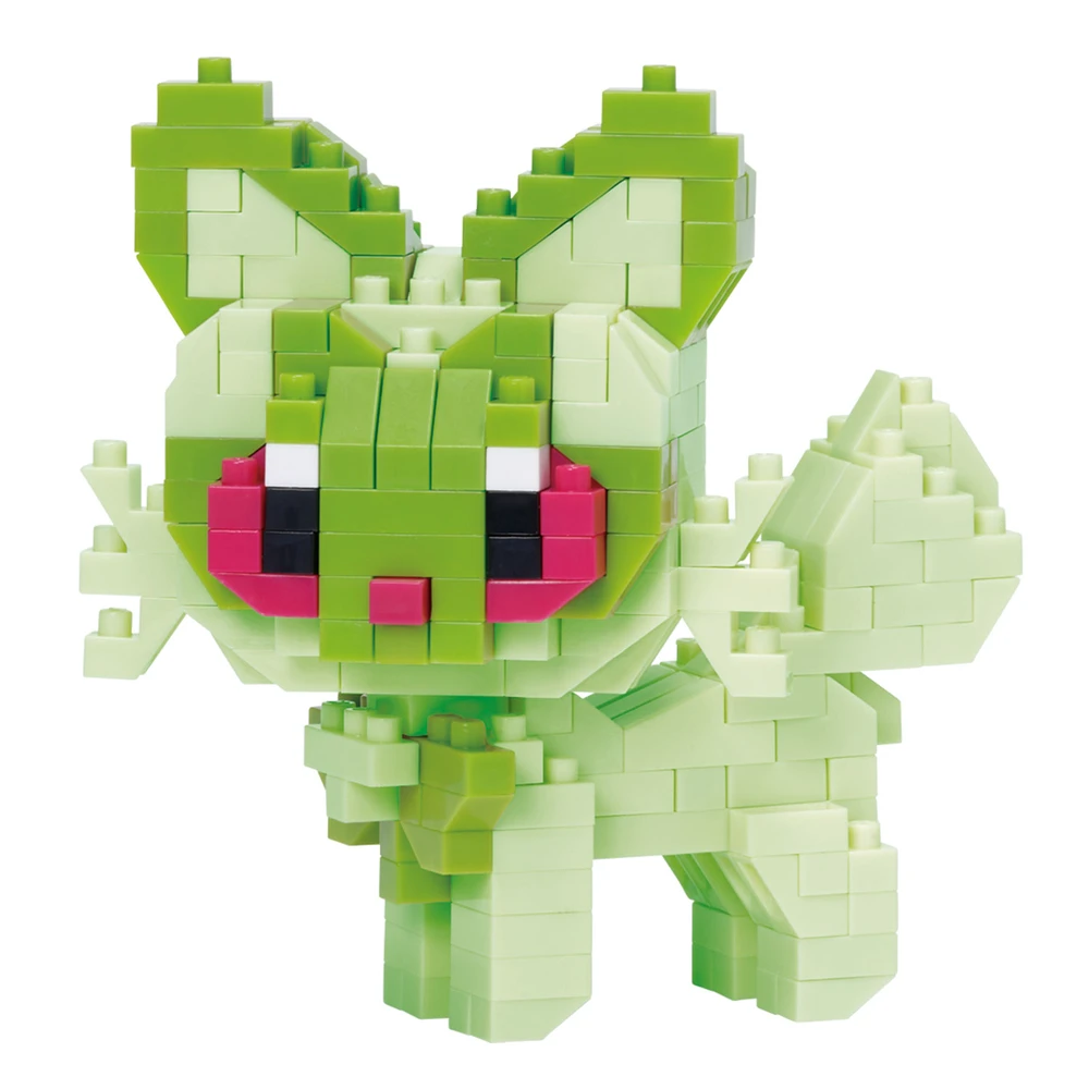 Nanoblock - Poussacha (Sprigatito) - Pokémon - Mini figurine en briques Pokemon – Image 5