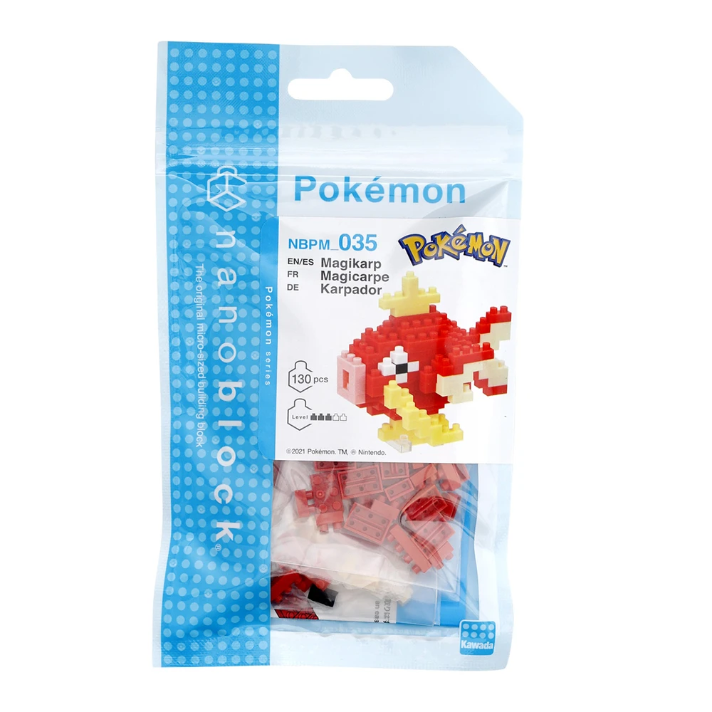 Nanoblock - Magicarpe - Pokémon - Mini figurine en briques – Image 4