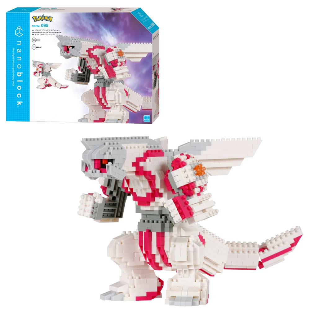 Nanoblock - Figurine Pokémon - Palkia - Figurine en briques 1050 pièces