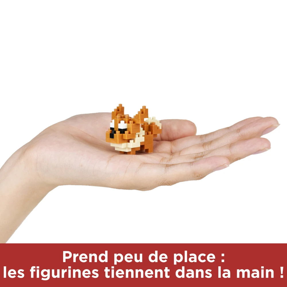 Nanoblock - Pack Mini-Figurines Pokémon type Normal - Coffret de 6 Figurines Pokémon à Assembler en Briques – Image 4