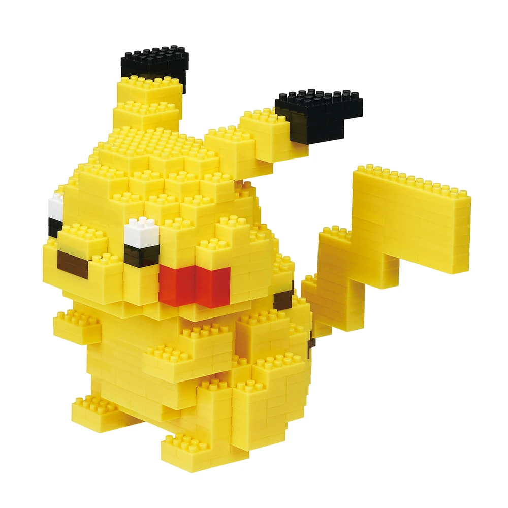 Nanoblock - Pikachu Deluxe - Figurine Pokémon - Figurine Pikachu à construire en mini-briques – Image 2