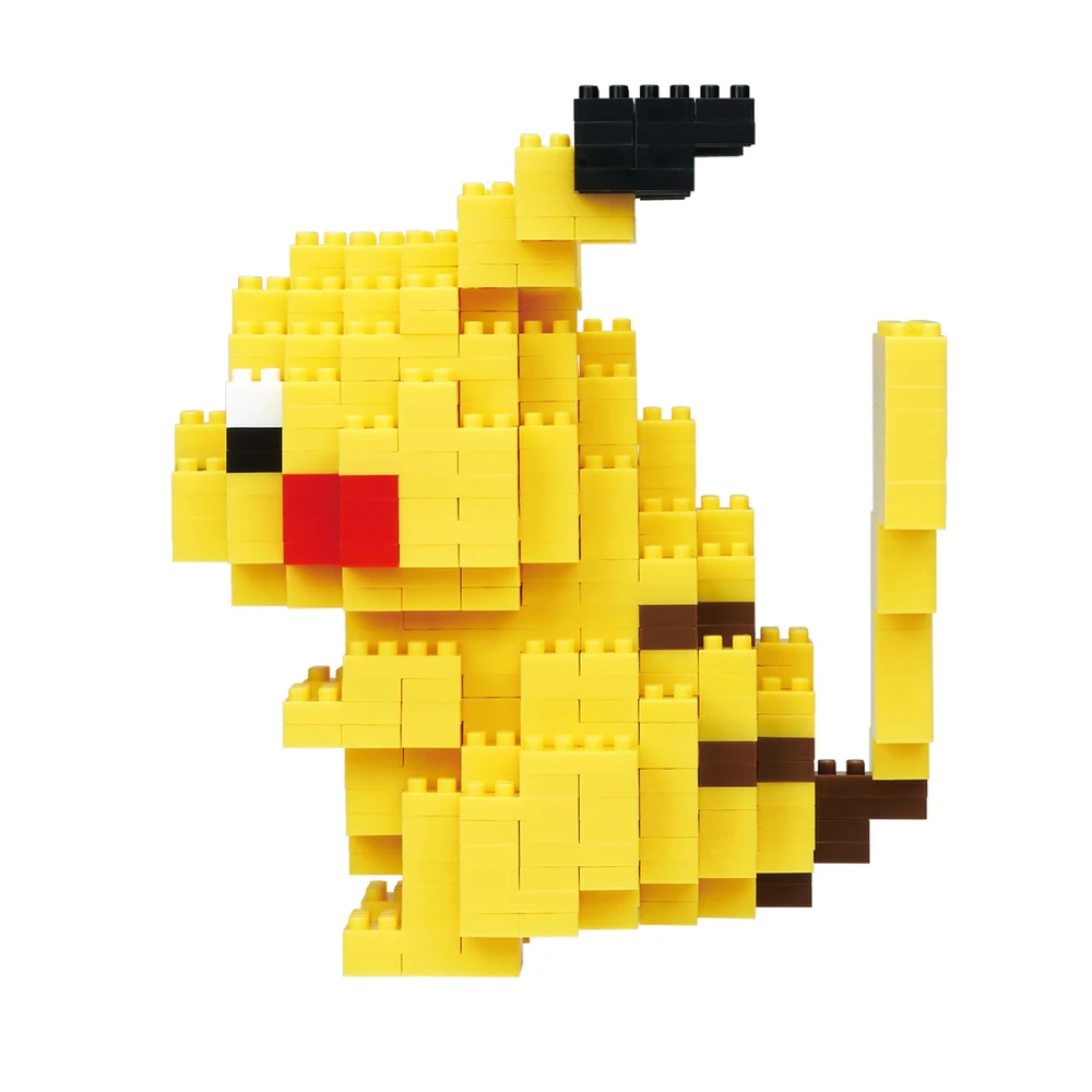 Nanoblock - Pikachu Deluxe - Figurine Pokémon - Figurine Pikachu à construire en mini-briques – Image 5