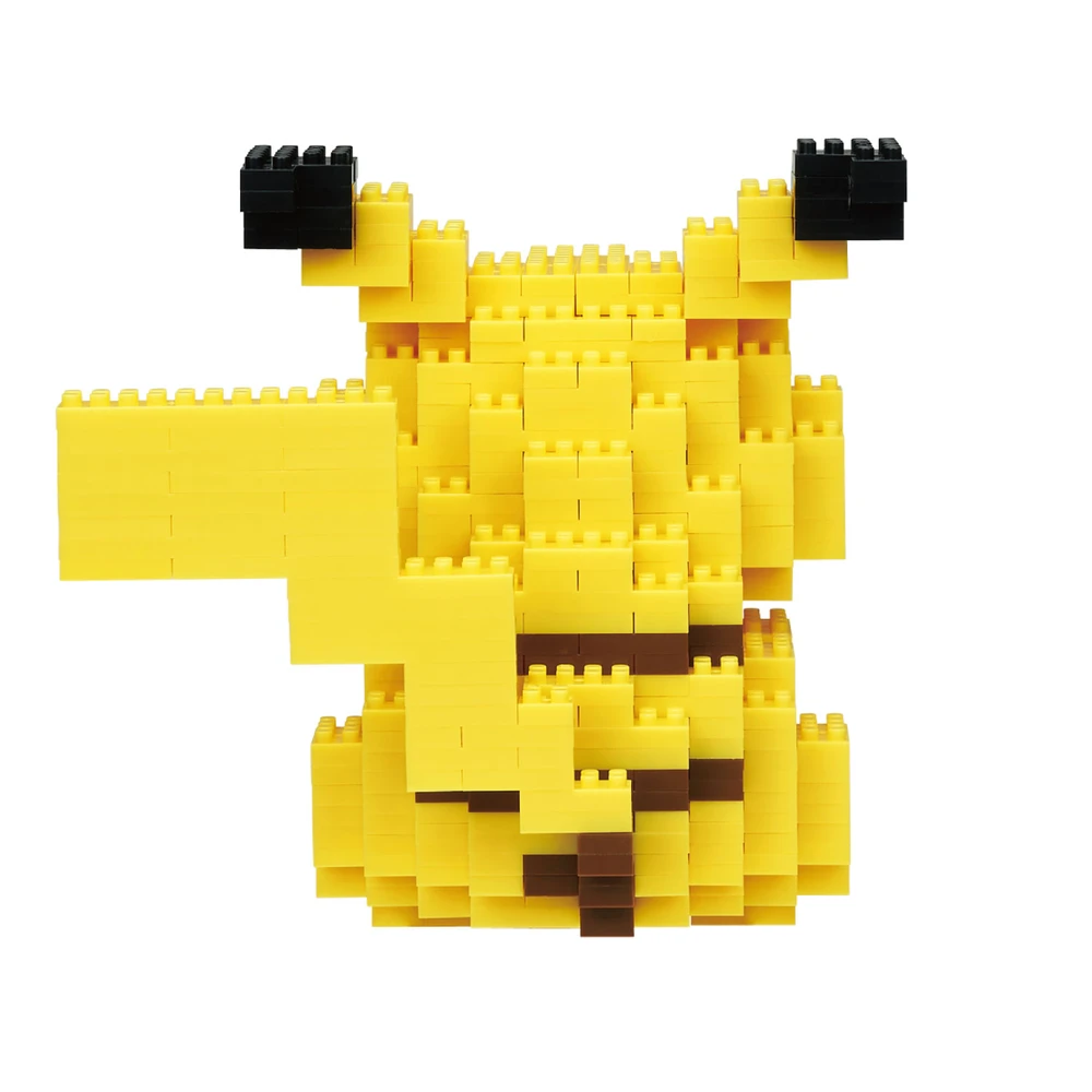 Nanoblock - Pikachu Deluxe - Figurine Pokémon - Figurine Pikachu à construire en mini-briques – Image 6