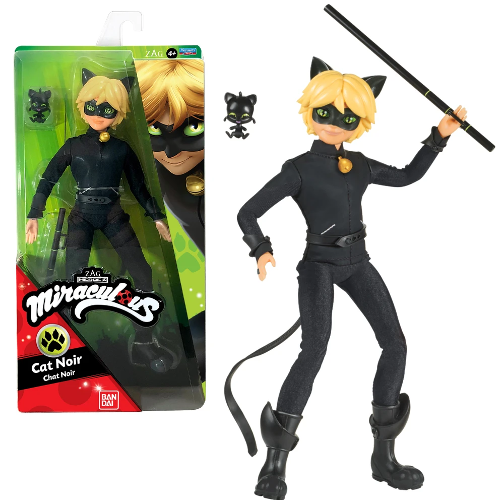 Miraculous Ladybug - Poupée mannequin 26 cm - Chat Noir Miraculous