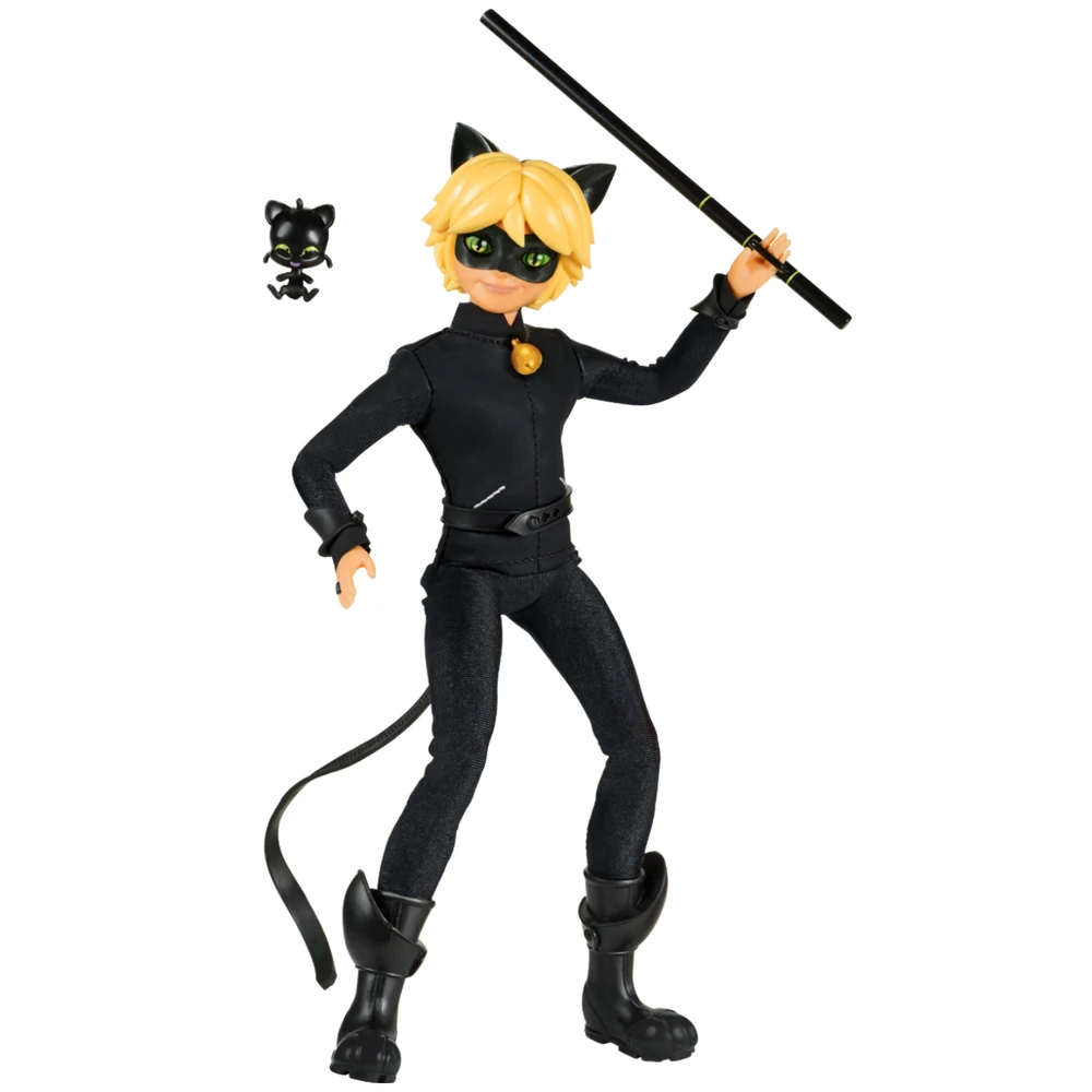 Miraculous Ladybug - Poupée mannequin 26 cm - Chat Noir Miraculous – Image 3