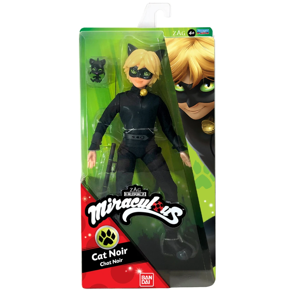 Miraculous Ladybug - Poupée mannequin 26 cm - Chat Noir Miraculous – Image 4
