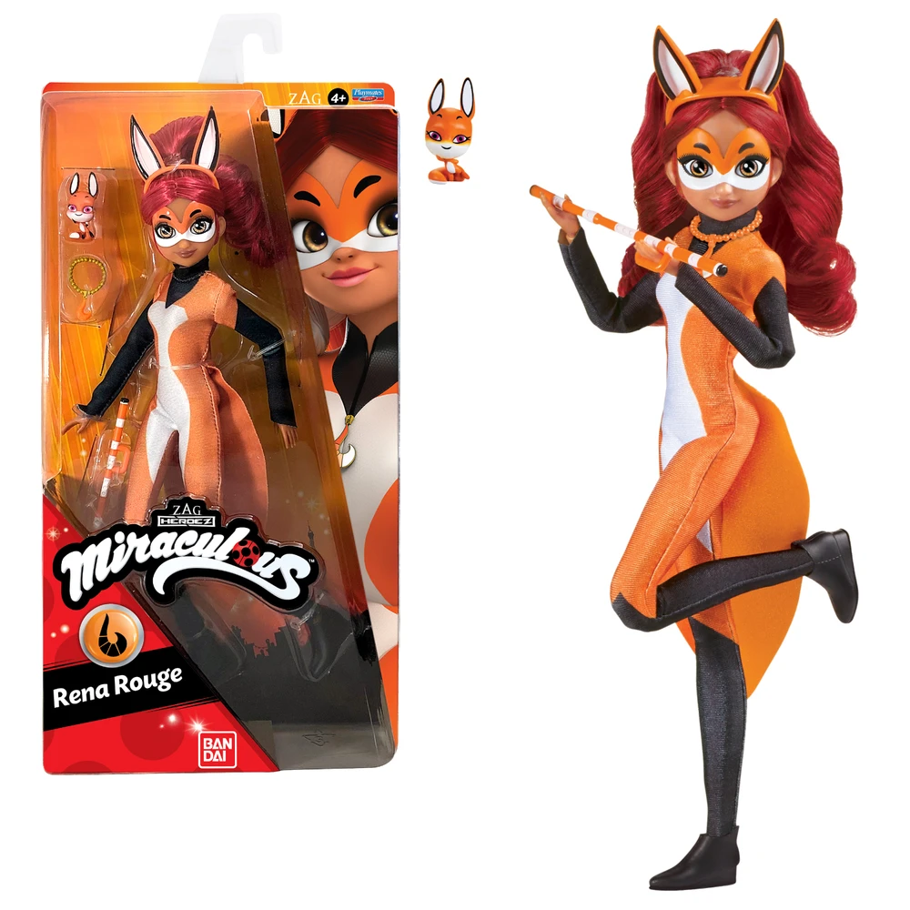Miraculous Ladybug - Poupée mannequin 26 cm - Rena Rouge