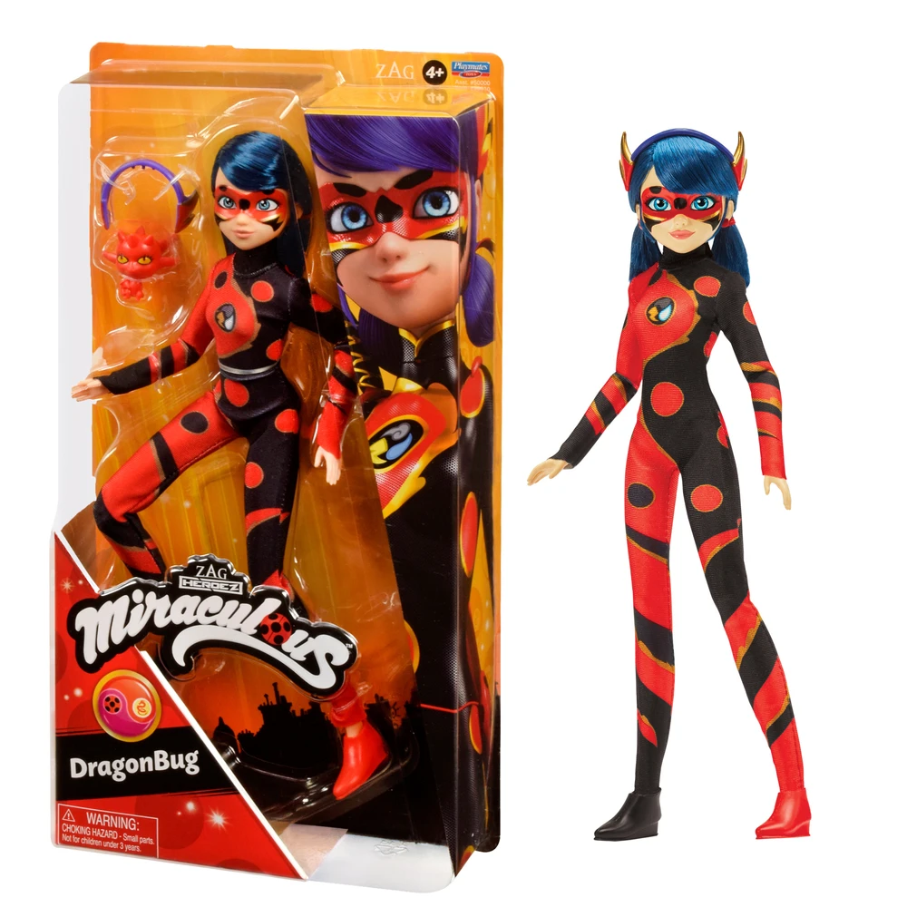 Miraculous - Poupée - Dragon Bug - Poupée mannequin articulée 26 cm – Image 2