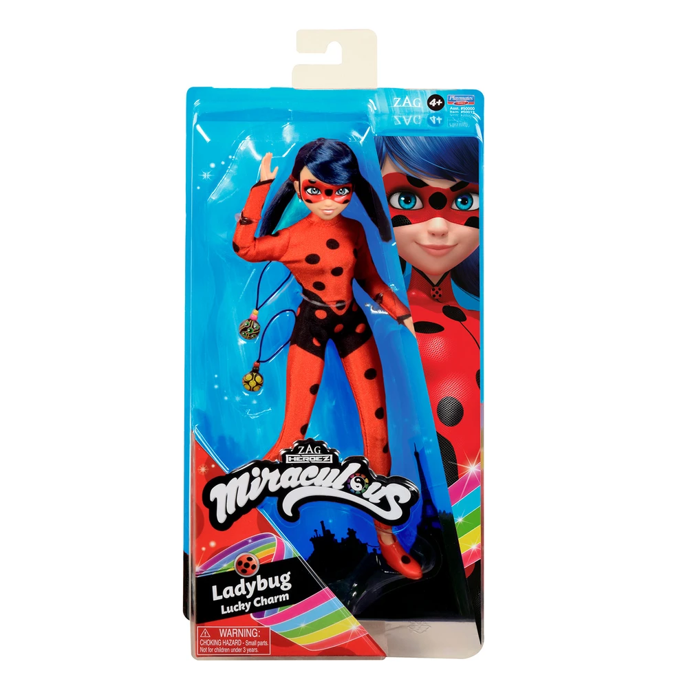 Miraculous - Poupée - Marinette - Ladybug Lucky Charm - Poupée mannequin articulée 26 cm – Image 3