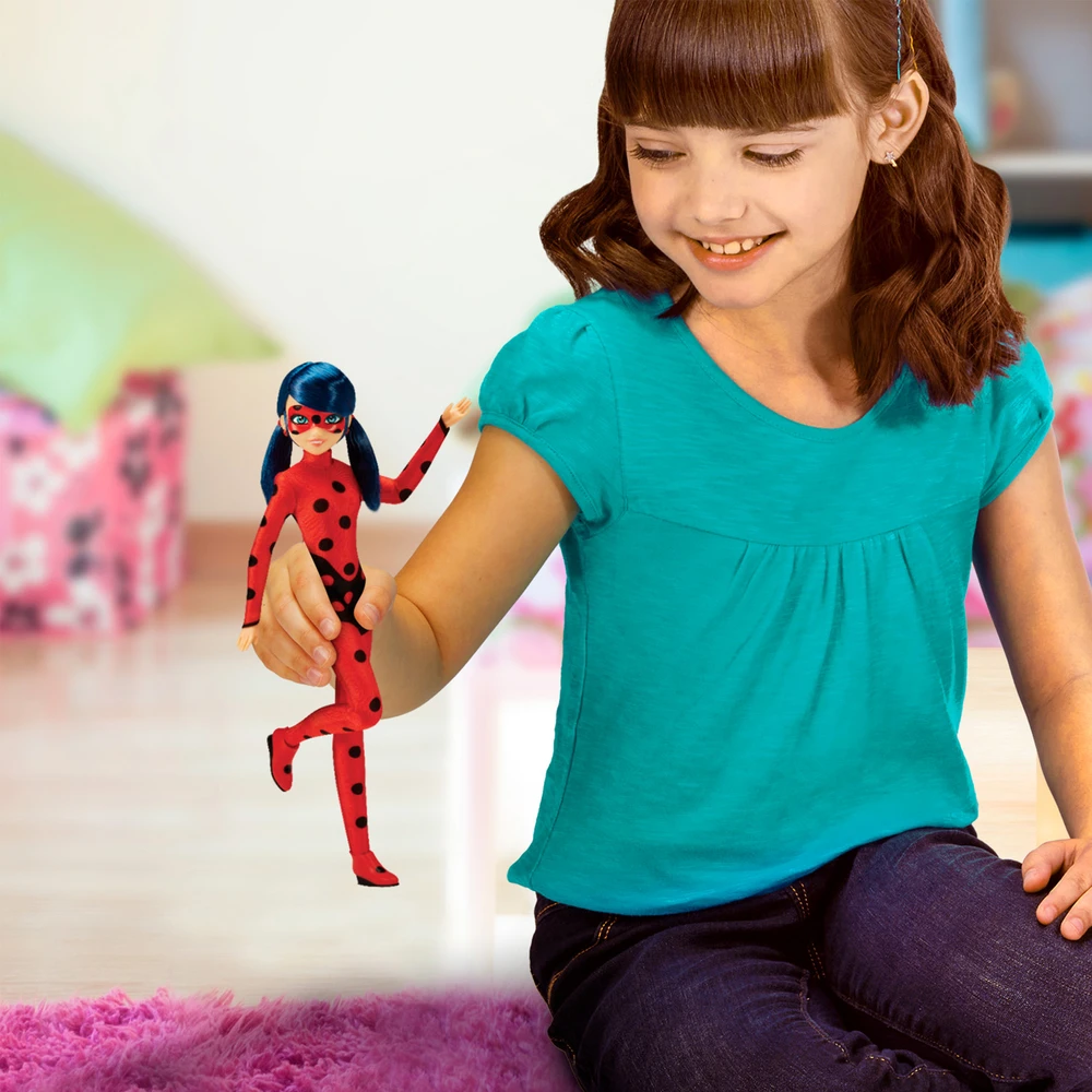 Miraculous - Poupée - Marinette - Ladybug Lucky Charm - Poupée mannequin articulée 26 cm – Image 4