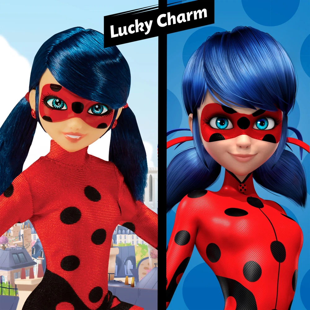 Miraculous - Poupée - Marinette - Ladybug Lucky Charm - Poupée mannequin articulée 26 cm – Image 5