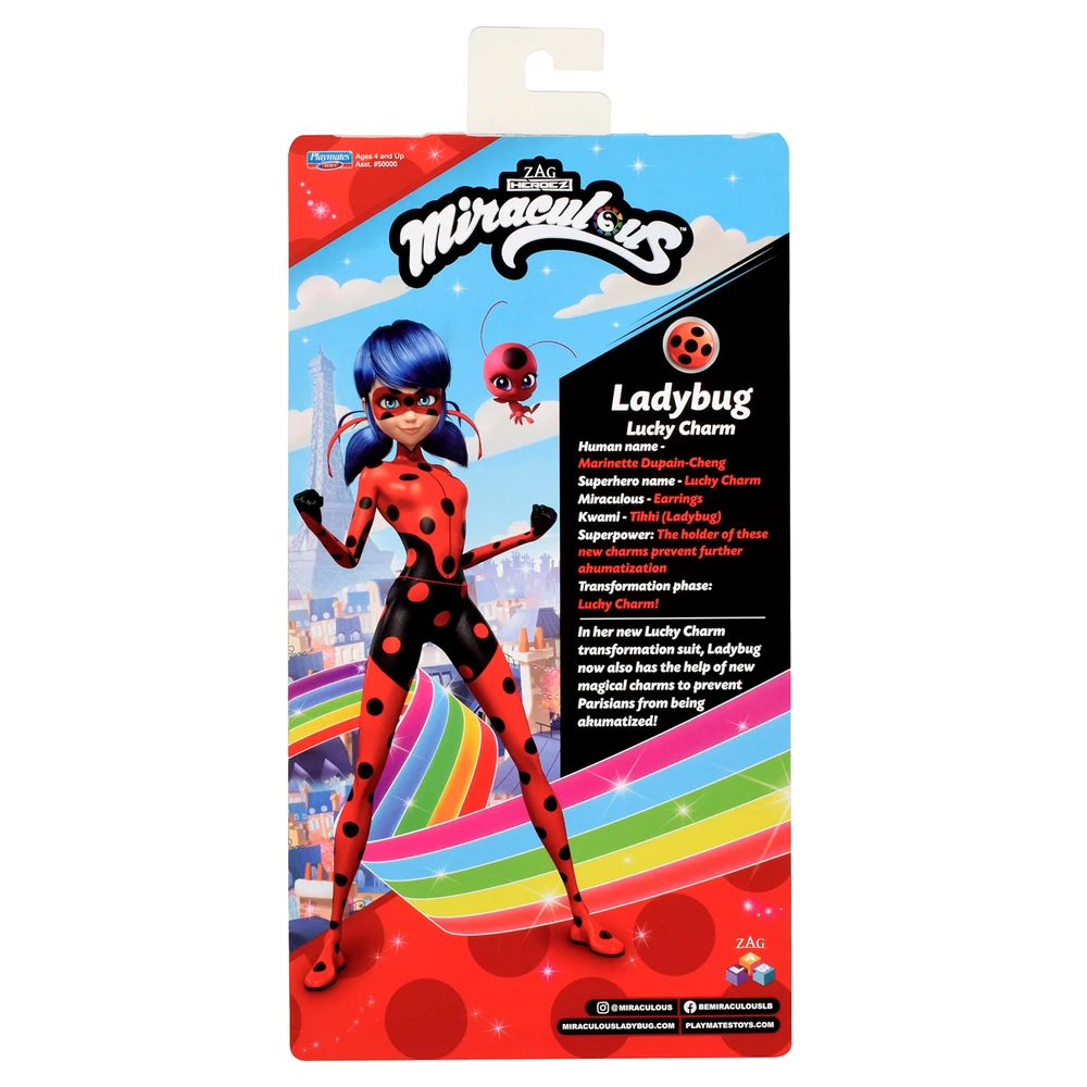 Miraculous - Poupée - Marinette - Ladybug Lucky Charm - Poupée mannequin articulée 26 cm – Image 8