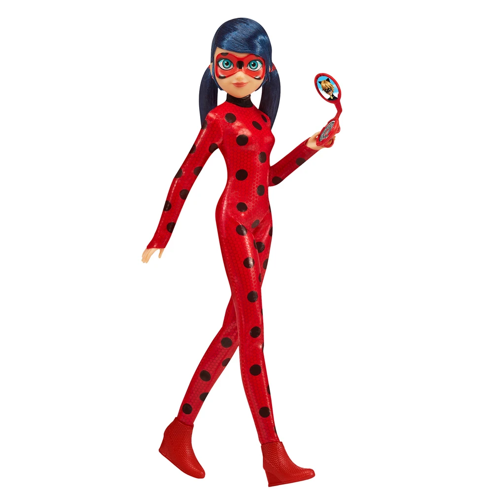 Miraculous Ladybug - Poupée articulée Ladybug - Ladybug avec son yoyo en mode téléphone - Costume effet vinyle – Image 2