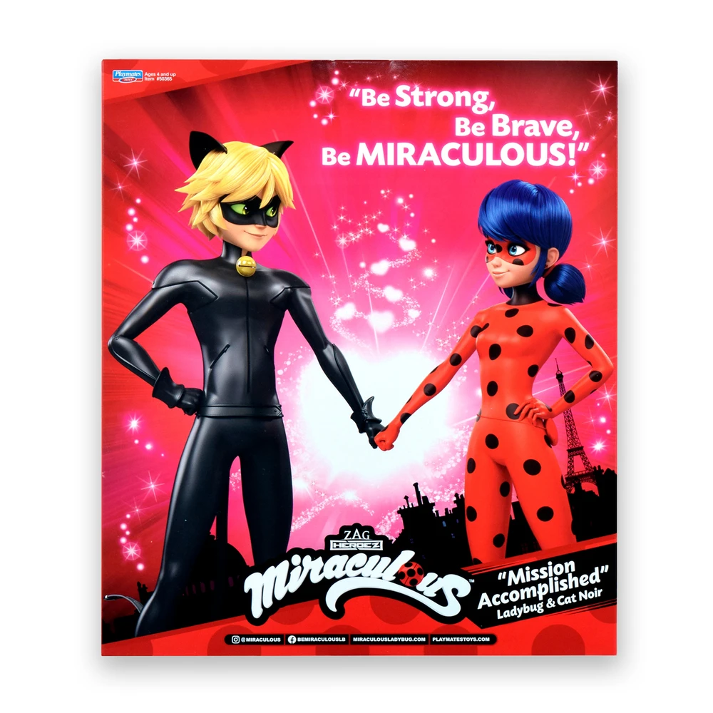 Miraculous Ladybug - Set de Jouet Miraculous - Pack de 2 Poupées Miraculous 26 cm – Image 5