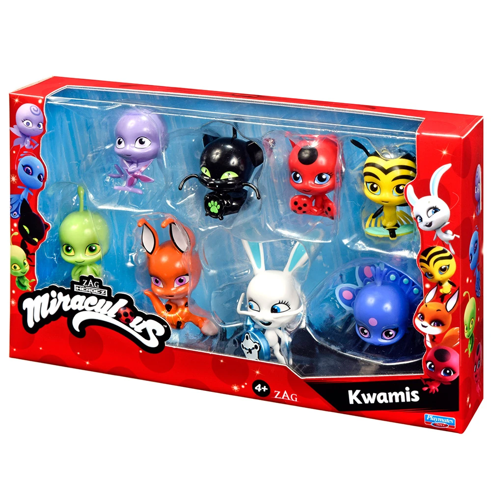 Miraculous - Pack de 8 kwamis – Collection de Mini-figurines Miraculous - Coffret 8 Kwamis – Image 2
