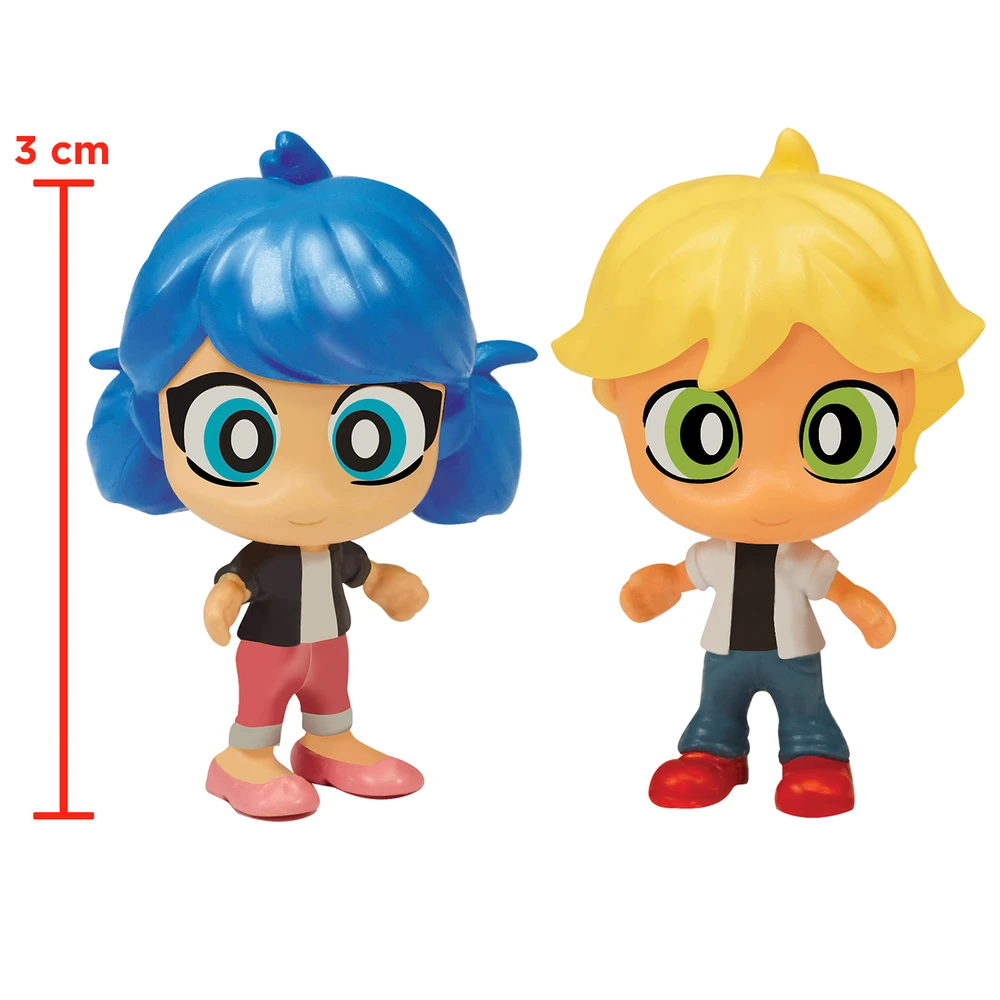 Miraculous Ladybug - Mini univers Chibi Boulangerie - Mini figurines Marinette et Adrien incluses Miraculous – Image 5