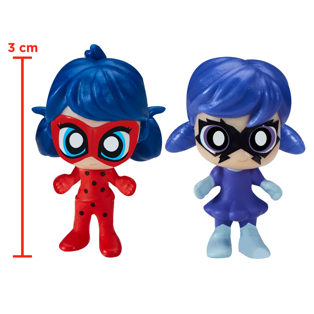 Miraculous Ladybug - Mini univers Chibi Parc d'attractions - Mini figurines Marinette et Climatika incluses Miraculous – Image 5